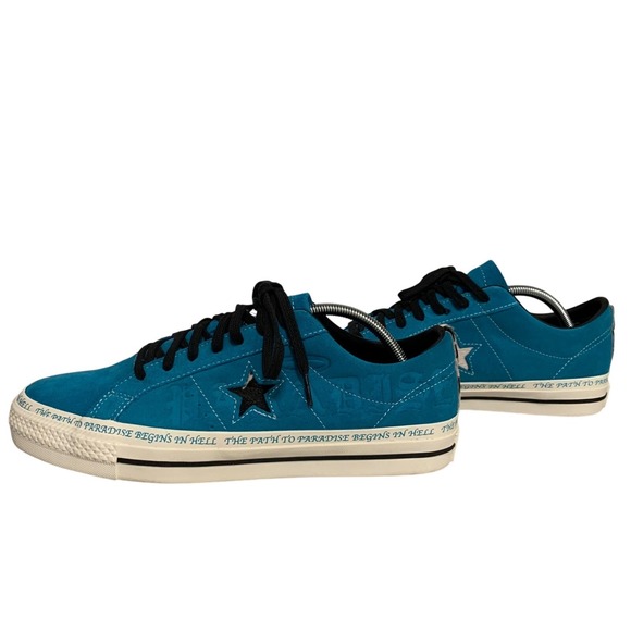 Converse x Sean Pablo One Star Pro Paradise Rapid Teal Suede Men's 11.5 - Picture 1 of 16